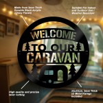 Welcome Sign For Caravan Funny Caravan Gift For Caravan Lover