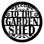 Garden Shed Sign For Garden Signs For Outside Acrylic Plaque