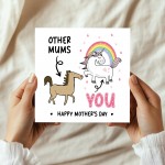 Funny Card For Mum Thank You Card For Mum Unicorn Card