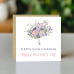 Happy Mothers Day Card To A Special Grandmother Floral Card
