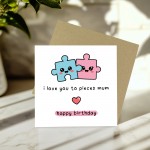 Birthday Card For Mum With Envelope Included Happy Birthday Card