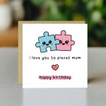Birthday Card For Mum With Envelope Included Happy Birthday Card