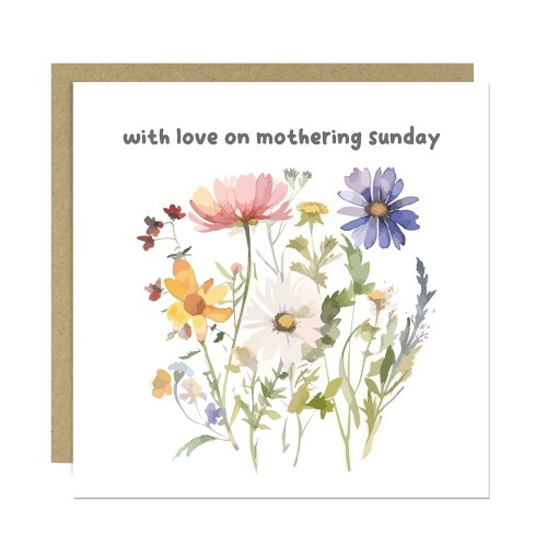 Love On Mothering Sunday Card Mothers Day Card For Mum Mummy