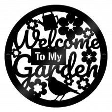 Garden Welcome Sign Garden Signs For Outside Acrylic Wall Plaque