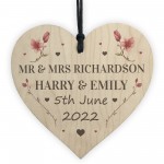 Personalised Mr & Mrs Plaque For Wedding Gift For Husband Wife Personalised Mr & Mrs Plaque For Wedding Gift For Husband Wife