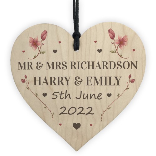 Personalised Mr & Mrs Plaque For Wedding Gift For Husband Wife Personalised Mr & Mrs Plaque For Wedding Gift For Husband Wife