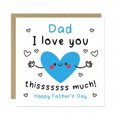 Fathers Day Card For Dad With Envelope Fathers Day Cards For Dad