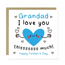 Fathers Day Card For Grandad With Envelope Cards For Grandad