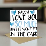 Card For Daddy Birthday With Envelope Fathers Day Cards For Him