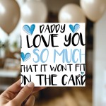 Card For Daddy Birthday With Envelope Fathers Day Cards For Him