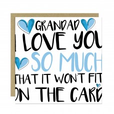 Card For Grandad Birthday With Envelope Included Fathers Day