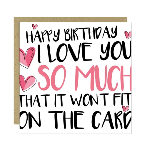 Happy Birthday Card For Her Mum Nan Friend Auntie With Envelope