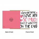 Happy Birthday Card For Her Mum Nan Friend Auntie With Envelope