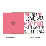 Card For Mum Birthday With Envelope Mothers Day Cards