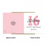 Personalised 16th Birthday Cards For Women Daughter Sister