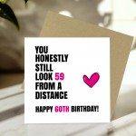 Funny 60th Birthday Card For Women Cards For 60th Birthday