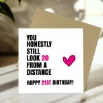 Funny 21st Birthday Card For Women Cards For 21st Birthday