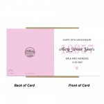 Personalised 30th Wedding Anniversary Card For Husband Wife