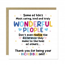 Thank You Card Appreciation Card Volunteer Friend Nurse Midwife 