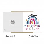 thank you card Gift card for teacher friend her him appreciation