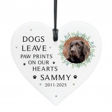 Personalised Dog Memorial Photo Plaque Gift For Dog Lover