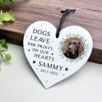Personalised Dog Memorial Photo Plaque Gift For Dog Lover