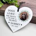 Personalised Dog Memorial Photo Plaque Gift For Dog Lover
