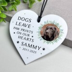 Personalised Dog Memorial Photo Plaque Gift For Dog Lover