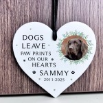 Personalised Dog Memorial Photo Plaque Gift For Dog Lover