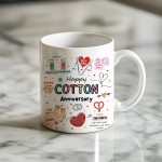 Funny Mug For 2nd Anniversary Gift For Her For Him Gift For Wife