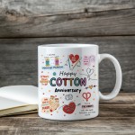 Funny Mug For 2nd Anniversary Gift For Her For Him Gift For Wife