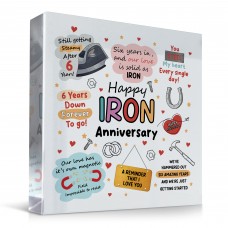 6th Anniversary Gift For Iron Anniversary Gifts For Husband Wife
