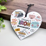 Funny 6th Anniversary Gift Wood Anniversary Gifts For Husband