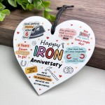 Funny 6th Anniversary Gift Wood Anniversary Gifts For Husband