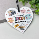 Funny 6th Anniversary Gift Wood Anniversary Gifts For Husband