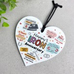 Funny 6th Anniversary Gift Wood Anniversary Gifts For Husband