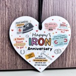 Funny 6th Anniversary Gift Wood Anniversary Gifts For Husband