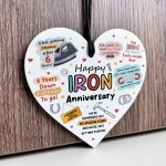 Funny 6th Anniversary Gift Wood Anniversary Gifts For Husband