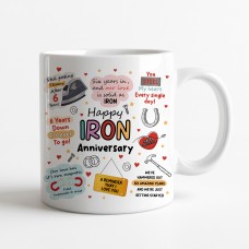 Funny Mug For 6th Anniversary Gift For Her For Him Gift For Wife