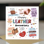 Funny 3rd Anniversary Card Wood Anniversary Cards For Husband