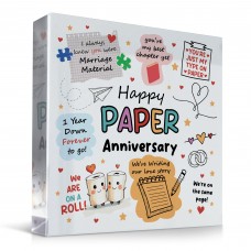 1st Anniversary Gift For Paper Anniversary Gifts For Husband 