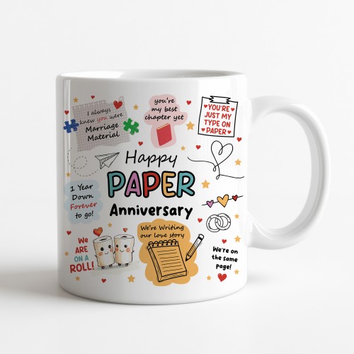 Funny Mug For 1st Anniversary Gift For Her For Him Gift For Wife Funny Mug For 1st Anniversary Gift For Her For Him Gift For Wife