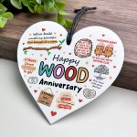 Funny 5th Anniversary Gift Wood Anniversary Gifts For Husband