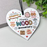 Funny 5th Anniversary Gift Wood Anniversary Gifts For Husband