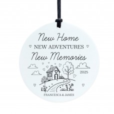 New Home Gift For Couple Personalised Sign Congratulations Gift