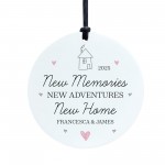 Congratulations New Home Gift Personalised Plaque For Couple