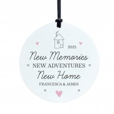 Congratulations New Home Gift Personalised Plaque For Couple