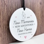 Congratulations New Home Gift Personalised Plaque For Couple