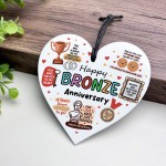 Funny 8th Anniversary Gift Wood Anniversary Gifts For Husband