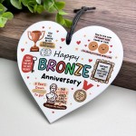 Funny 8th Anniversary Gift Wood Anniversary Gifts For Husband